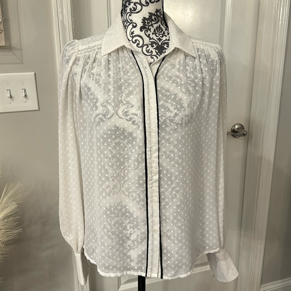 Free People Sheer Blouse
